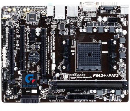 Материнская плата Gigabyte F2A88XM-HD3P [FM2+, mATX]